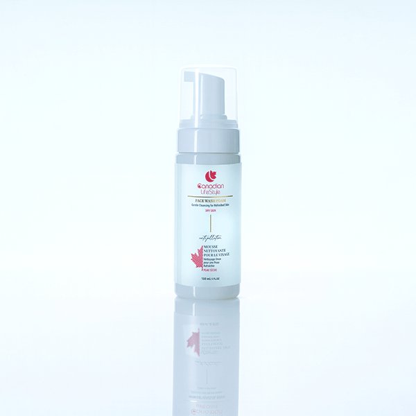 Facial Cleansing Foam for Dry Skin